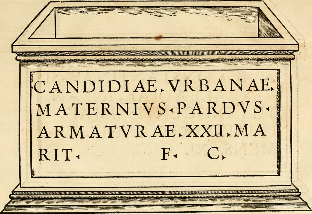 An illustration from Collectanea antiqvitatvm in vrbe atqve agro Mogvntino repertarvm, 1525, leaf 17