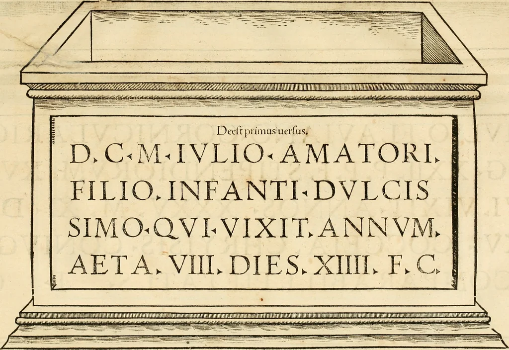 An illustration from Collectanea antiqvitatvm in vrbe atqve agro Mogvntino repertarvm, 1525, leaf 19