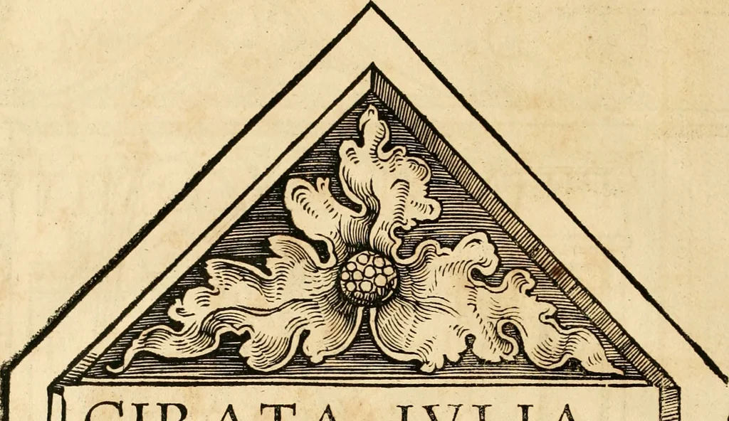 An illustration from Collectanea antiqvitatvm in vrbe atqve agro Mogvntino repertarvm, 1525, leaf 23