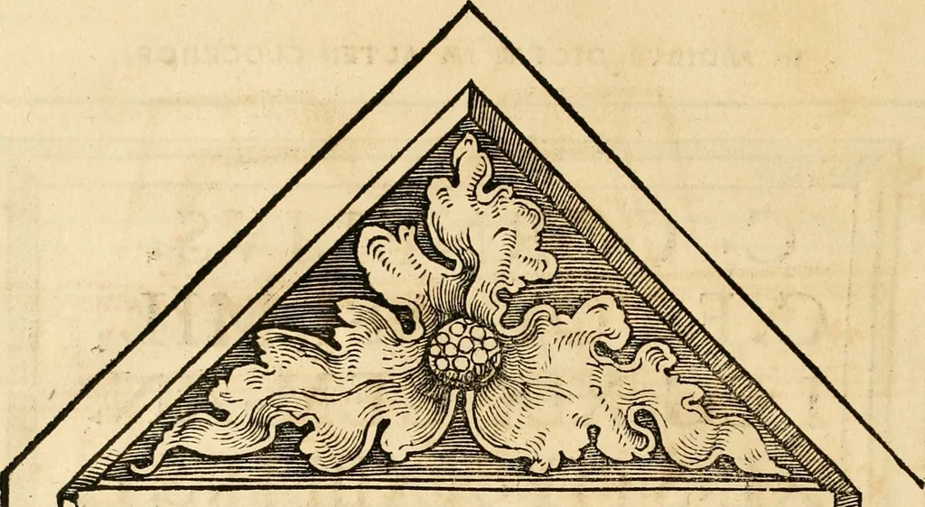 An illustration from Collectanea antiqvitatvm in vrbe atqve agro Mogvntino repertarvm, 1525, leaf 41