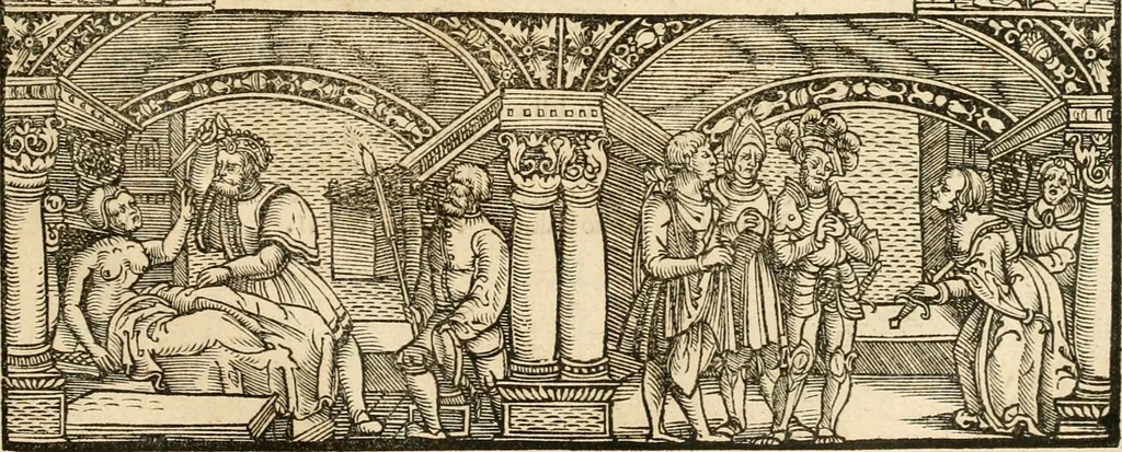 An illustration from Collectanea antiqvitatvm in vrbe atqve agro Mogvntino repertarvm, 1525, leaf 8
