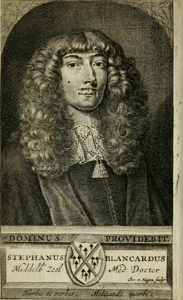 An illustration from Collectanea medico-physica, oft, Hollands jaar-register der genees- en natuur-kundige aanmerkingen van gantsch Europa &c. : beginnende met het jaar MDCLXXX : door eigen ondervinding en gemeen-making van verscheide heeren en liefhebbers, 1680, leaf 15