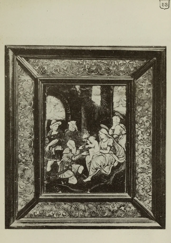An illustration from Collection Carrand au Bargello, 1895, leaf 100