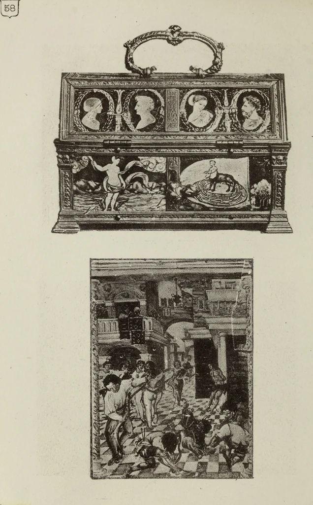An illustration from Collection Carrand au Bargello, 1895, leaf 105