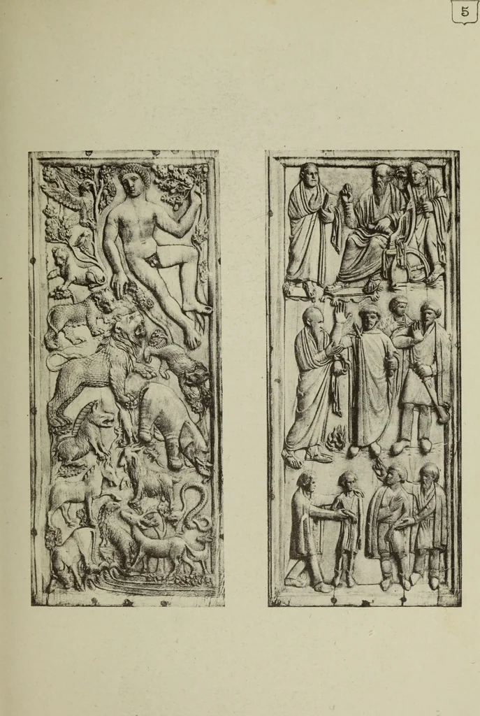 An illustration from Collection Carrand au Bargello, 1895, leaf 52