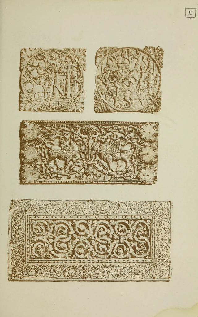 An illustration from Collection Carrand au Bargello, 1895, leaf 56