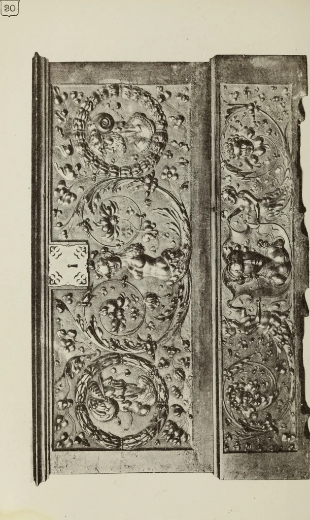 An illustration from Collection Carrand au Bargello, 1895, leaf 77