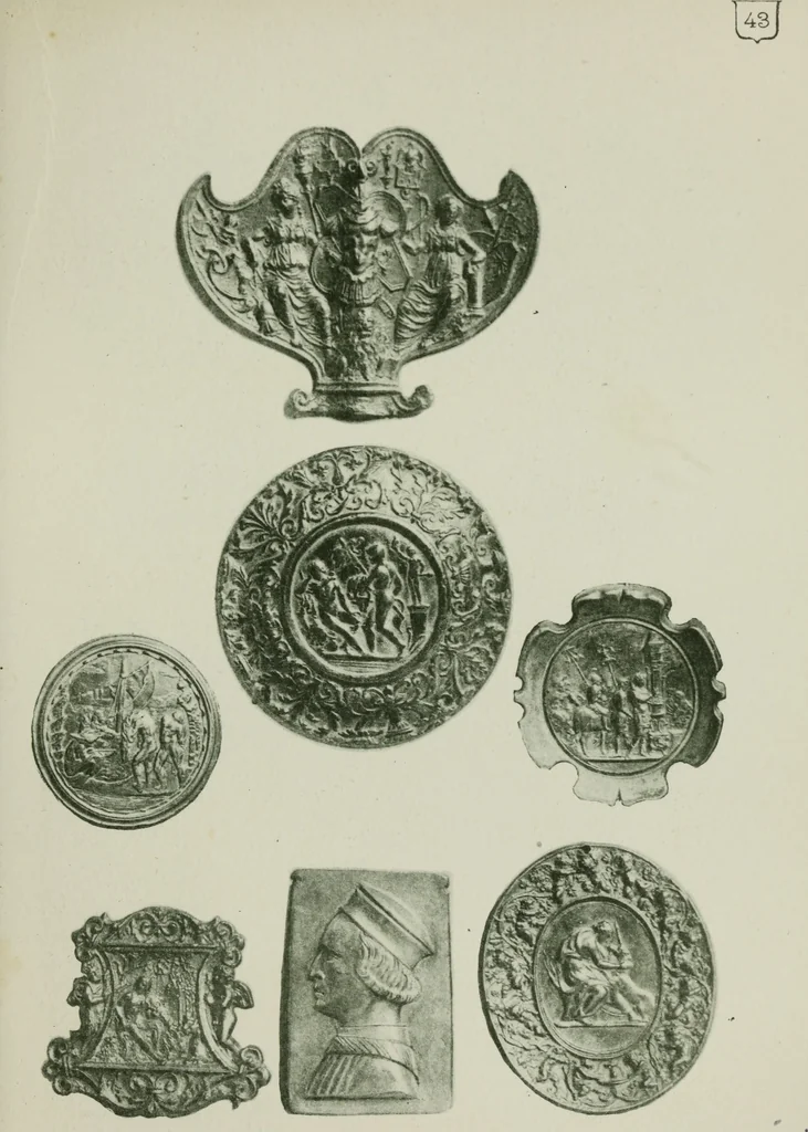 An illustration from Collection Carrand au Bargello, 1895, leaf 90