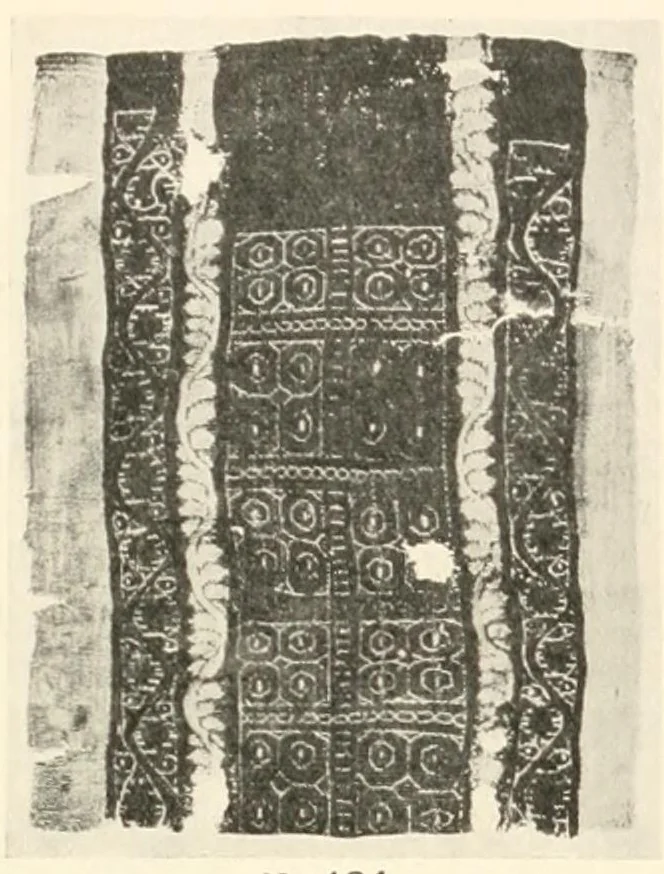 An illustration from Collection d'anciennes étoffes égyptiennes, 1916, leaf 101