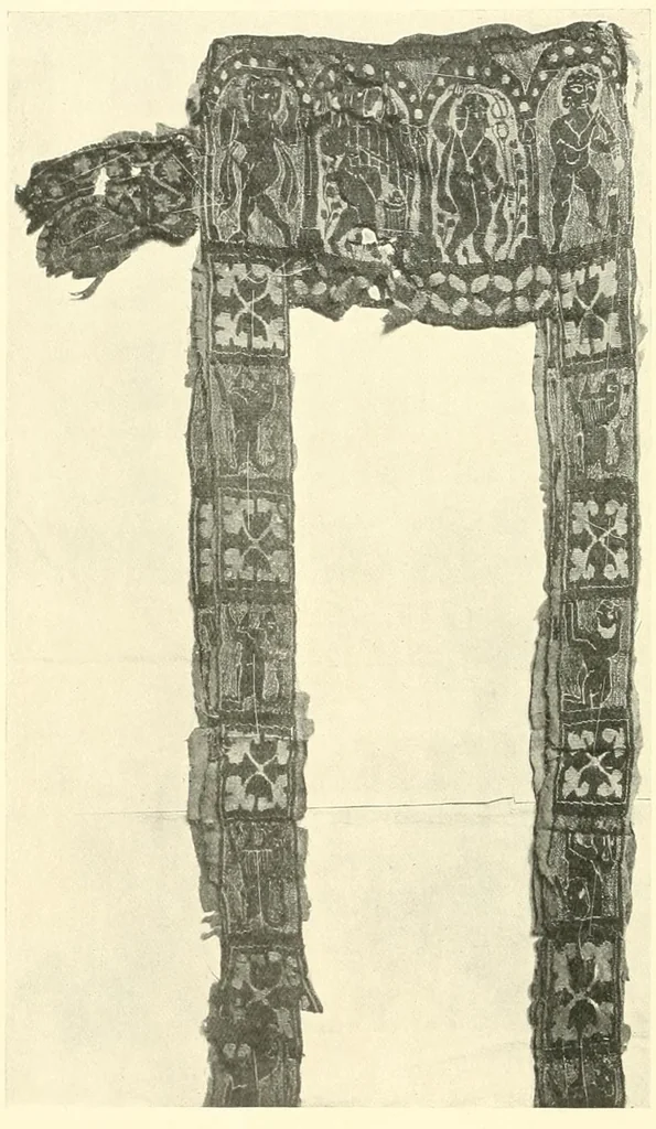 An illustration from Collection d'anciennes étoffes égyptiennes, 1916, leaf 110