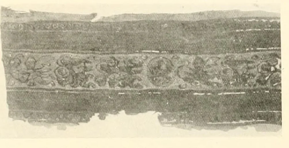 An illustration from Collection d'anciennes étoffes égyptiennes, 1916, leaf 159