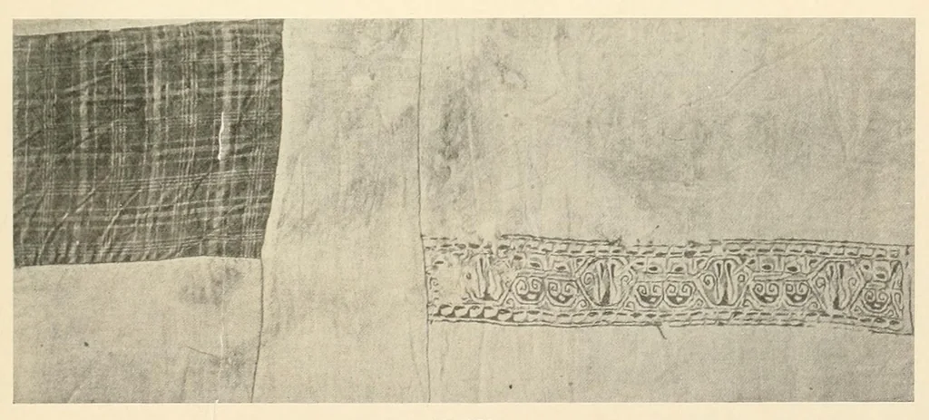 An illustration from Collection d'anciennes étoffes égyptiennes, 1916, leaf 209