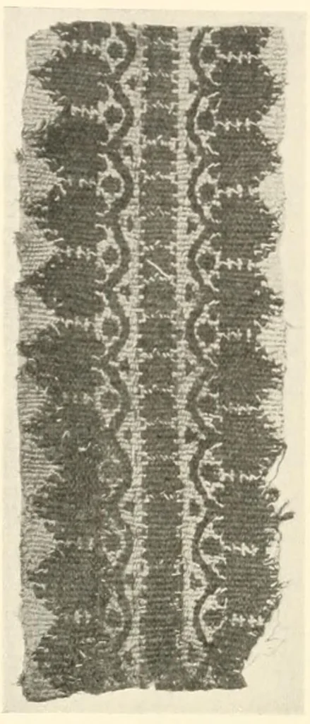 An illustration from Collection d'anciennes étoffes égyptiennes, 1916, leaf 31