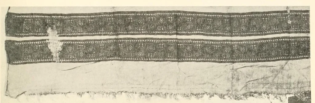 An illustration from Collection d'anciennes étoffes égyptiennes, 1916, leaf 55