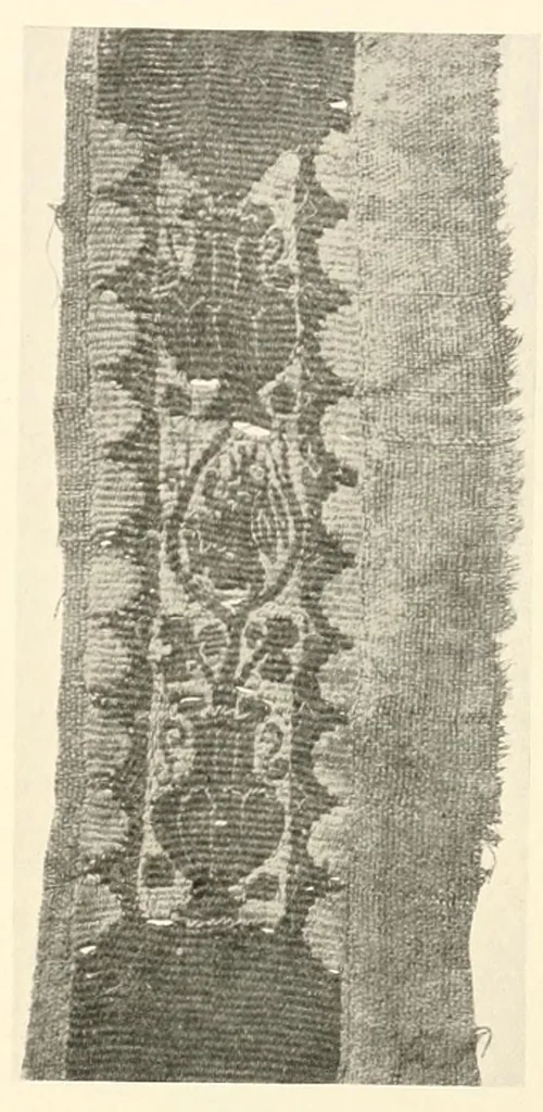 An illustration from Collection d'anciennes étoffes égyptiennes, 1916, leaf 79