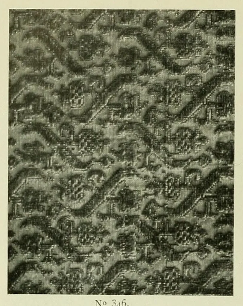 An illustration from Collection d'anciennes étoffes, réunies et décrites, 1901, leaf 178