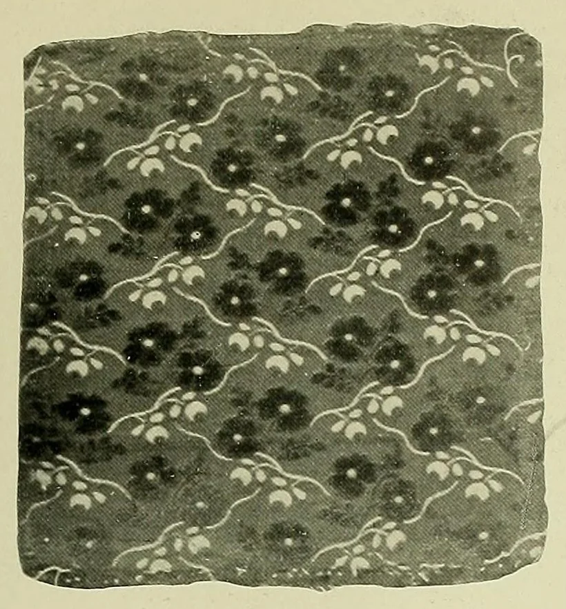 An illustration from Collection d'anciennes étoffes, réunies et décrites, 1901, leaf 187