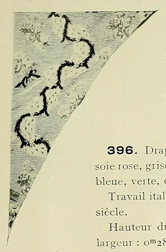 An illustration from Collection d'anciennes étoffes, réunies et décrites, 1901, leaf 195