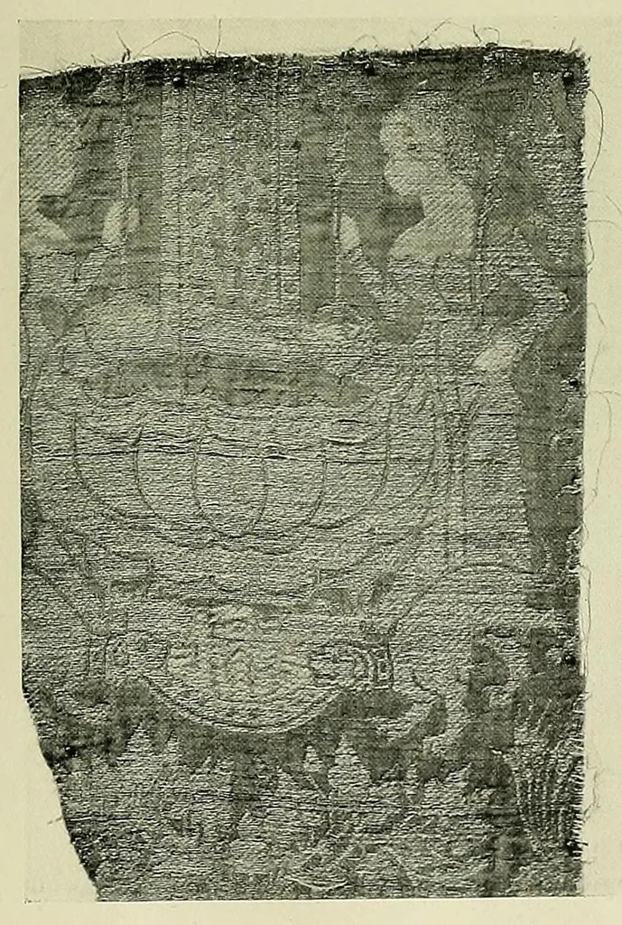 An illustration from Collection d'anciennes étoffes, réunies et décrites, 1901, leaf 35