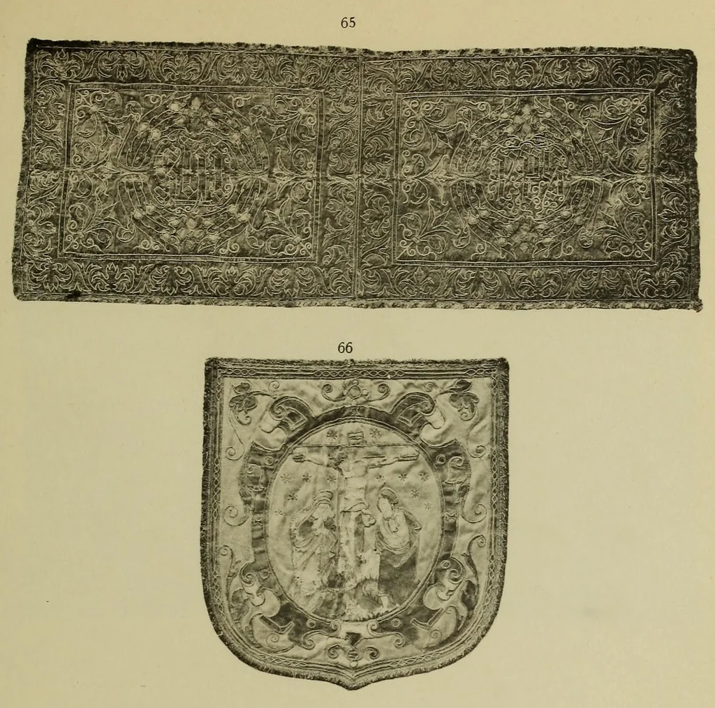 An illustration from Collection de broderies anciennes, 1907, leaf 113