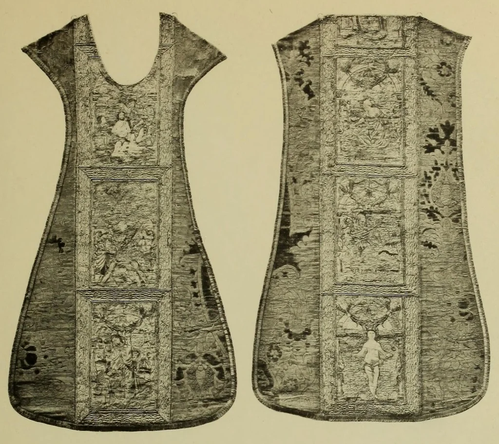 An illustration from Collection de broderies anciennes, 1907, leaf 51