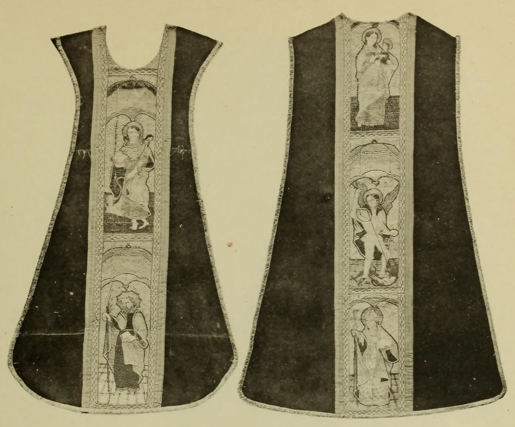 An illustration from Collection de broderies anciennes, 1907, leaf 85