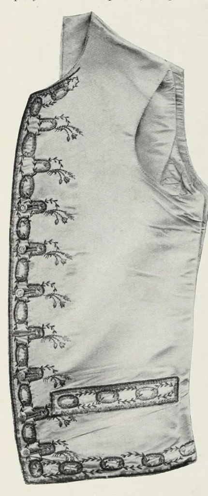 An illustration from Collection de broderies anciennes décrites par madame Isabelle Errera. Catalogue orné de 104 photogravures, 1905, leaf 116