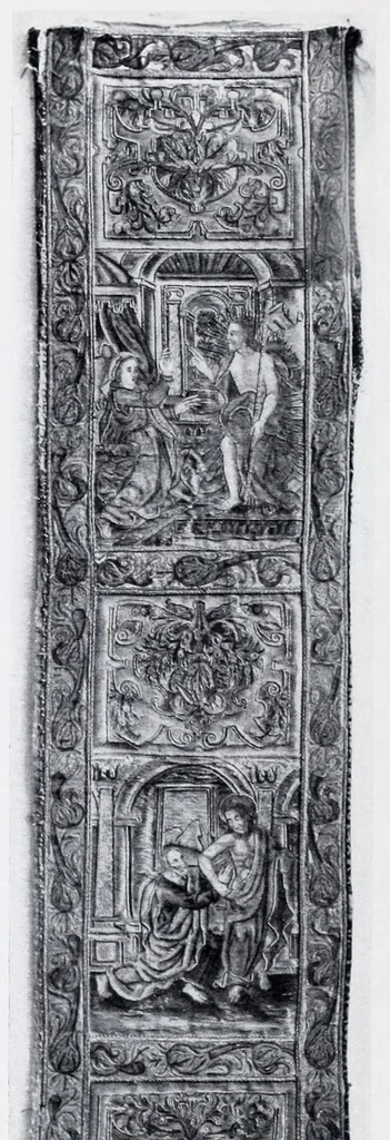 An illustration from Collection de broderies anciennes, 1905, leaf 108