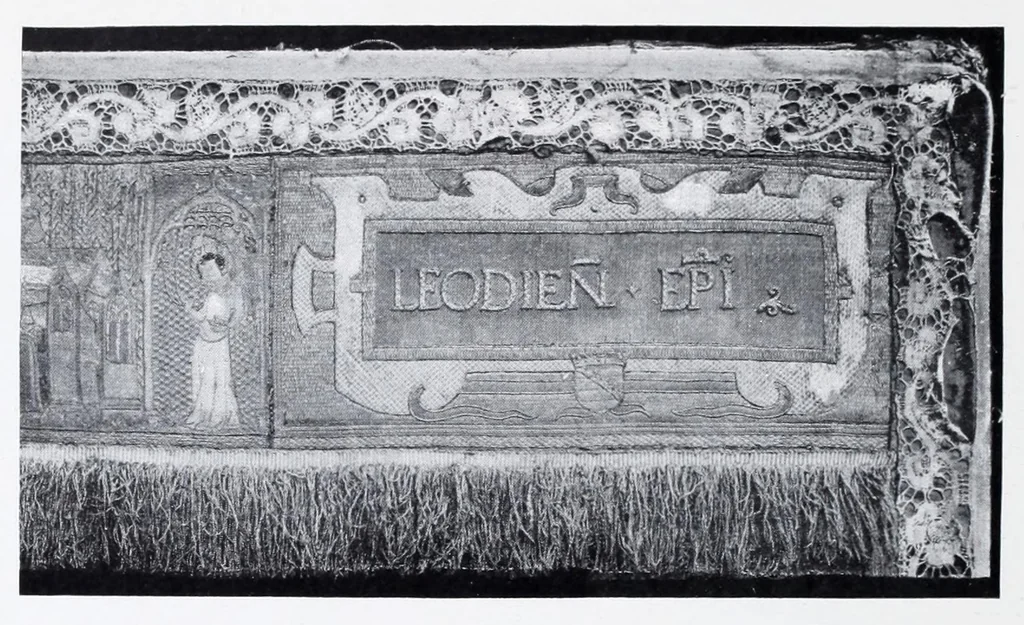 An illustration from Collection de broderies anciennes, 1905, leaf 110