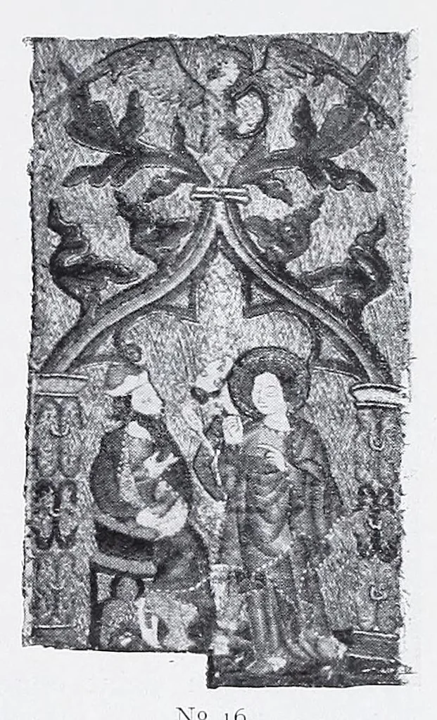 An illustration from Collection de broderies anciennes, 1905, leaf 37