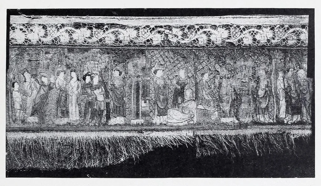 An illustration from Collection de broderies anciennes, 1905, leaf 43