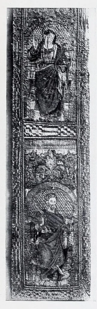 An illustration from Collection de broderies anciennes, 1905, leaf 77