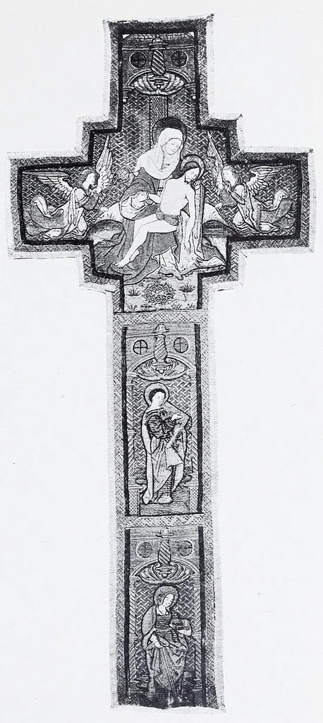 An illustration from Collection de broderies anciennes, 1905, leaf 95