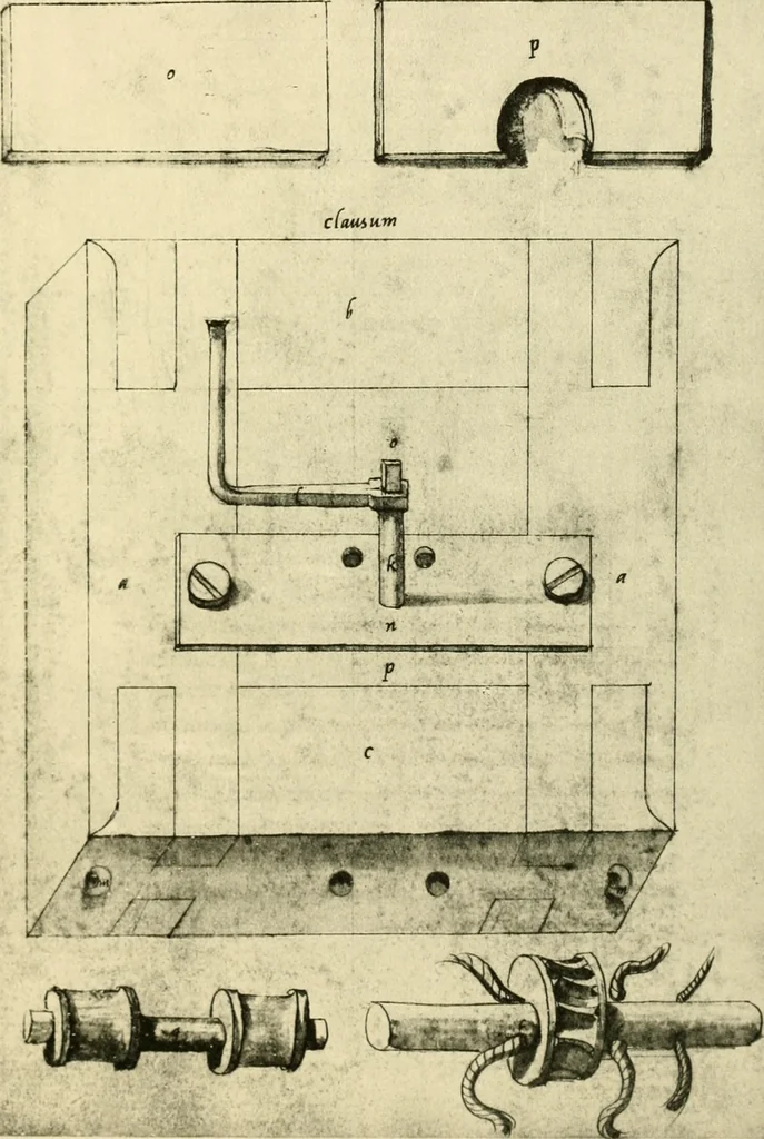 An illustration from Collection de chirurgiens grecs avec dessins attribués au Primatice. Reproduction réduite des 200 dessins du Manuscrit latin 6866 de la Bibliothèque nationale, 1908, leaf 196