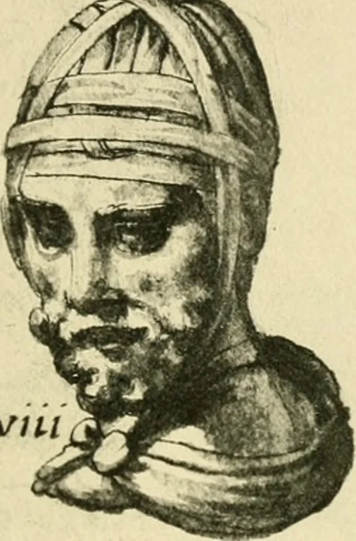 An illustration from Collection de chirurgiens grecs avec dessins attribués au Primatice. Reproduction réduite des 200 dessins du Manuscrit latin 6866 de la Bibliothèque nationale, 1908, leaf 88