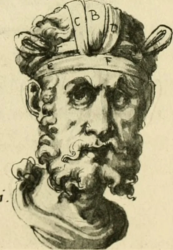 An illustration from Collection de chirurgiens grecs avec dessins attribués au Primatice. Reproduction réduite des 200 dessins du Manuscrit latin 6866 de la Bibliothèque nationale, 1908, leaf 88
