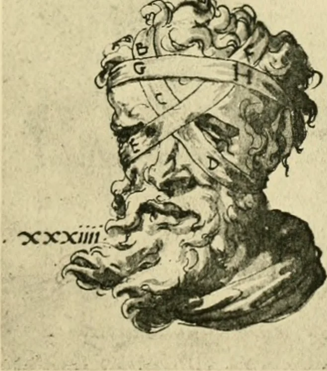 An illustration from Collection de chirurgiens grecs avec dessins attribués au Primatice. Reproduction réduite des 200 dessins du Manuscrit latin 6866 de la Bibliothèque nationale, 1908, leaf 90