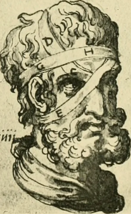 An illustration from Collection de chirurgiens grecs avec dessins attribués au Primatice. Reproduction réduite des 200 dessins du Manuscrit latin 6866 de la Bibliothèque nationale, 1908, leaf 90