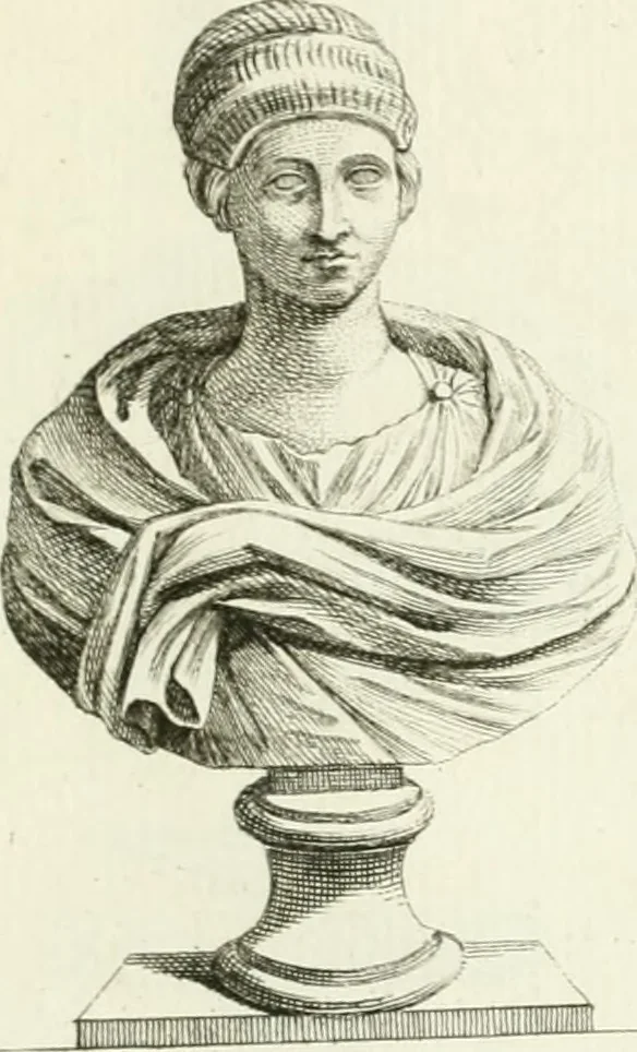 An illustration from Collection de sculptures antiques, grecques et romaines : trouvées a Rome dans les ruines des Palais de Neron, et de Marius .., 1755, leaf 106