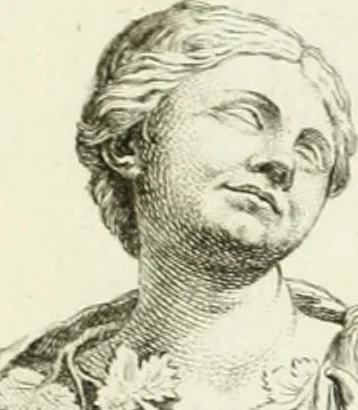 An illustration from Collection de sculptures antiques, grecques et romaines : trouvées a Rome dans les ruines des Palais de Neron, et de Marius .., 1755, leaf 110