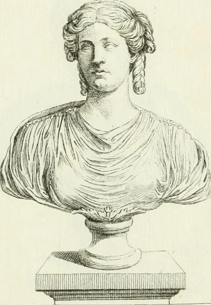 An illustration from Collection de sculptures antiques, grecques et romaines : trouvées a Rome dans les ruines des Palais de Neron, et de Marius .., 1755, leaf 114