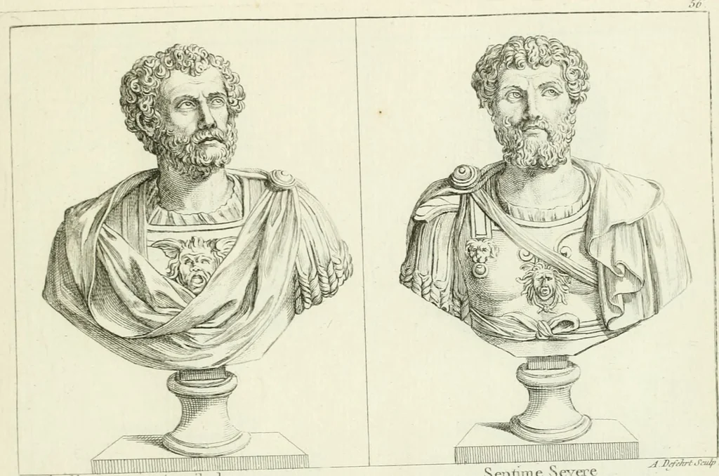 An illustration from Collection de sculptures antiques, grecques et romaines : trouvées a Rome dans les ruines des Palais de Neron, et de Marius .., 1755, leaf 122