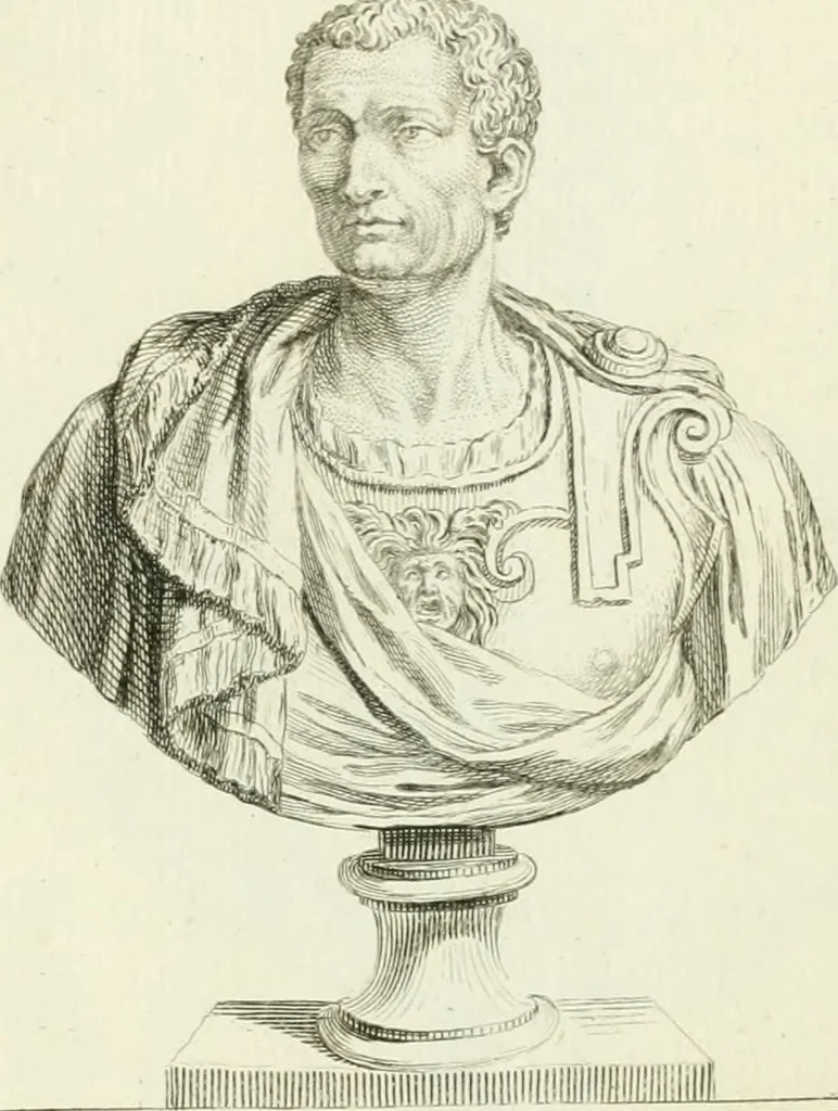 An illustration from Collection de sculptures antiques, grecques et romaines : trouvées a Rome dans les ruines des Palais de Neron, et de Marius .., 1755, leaf 126