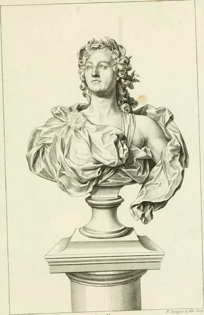 An illustration from Collection de sculptures antiques, grecques et romaines : trouvées a Rome dans les ruines des Palais de Neron, et de Marius .., 1755, leaf 130