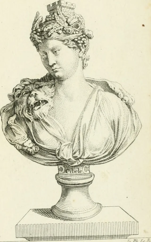 An illustration from Collection de sculptures antiques, grecques et romaines : trouvées a Rome dans les ruines des Palais de Neron, et de Marius .., 1755, leaf 134