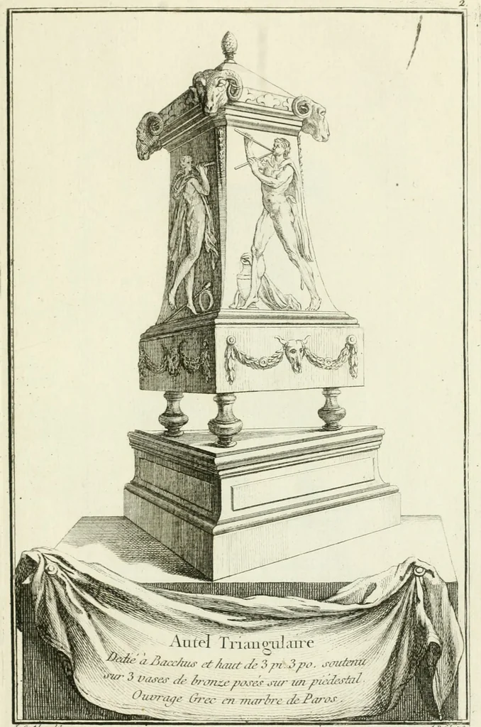 An illustration from Collection de sculptures antiques, grecques et romaines : trouvées a Rome dans les ruines des Palais de Neron, et de Marius .., 1755, leaf 14
