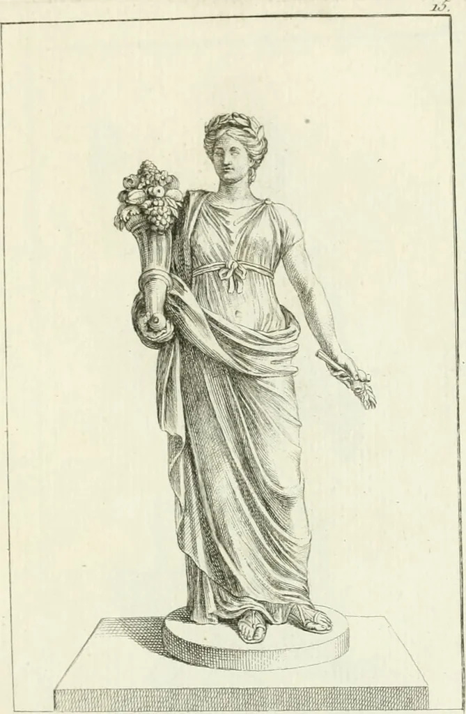 An illustration from Collection de sculptures antiques, grecques et romaines : trouvées a Rome dans les ruines des Palais de Neron, et de Marius .., 1755, leaf 40