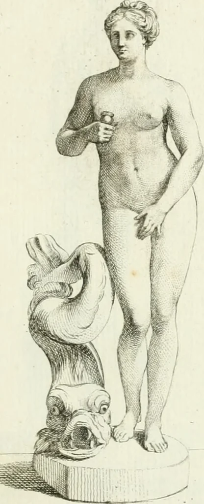 An illustration from Collection de sculptures antiques, grecques et romaines : trouvées a Rome dans les ruines des Palais de Neron, et de Marius .., 1755, leaf 46