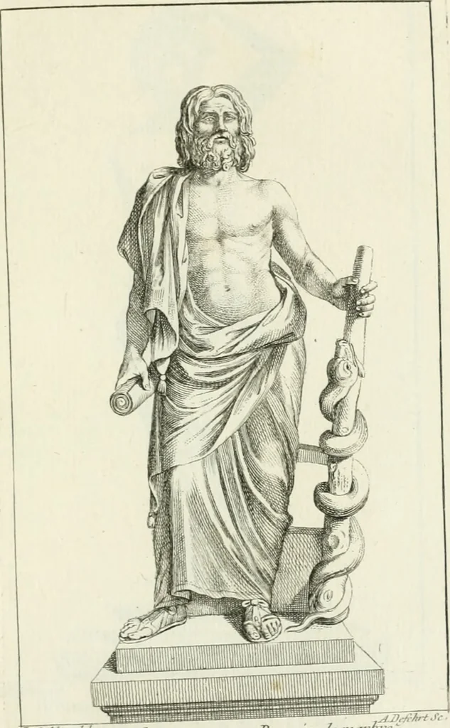 An illustration from Collection de sculptures antiques, grecques et romaines : trouvées a Rome dans les ruines des Palais de Neron, et de Marius .., 1755, leaf 62