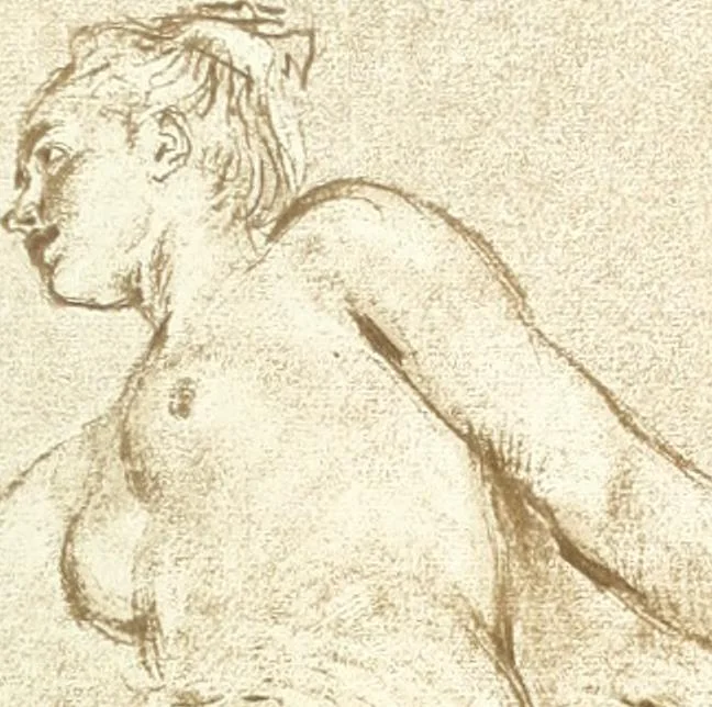 An illustration from Collection des Goncourt; dessins, aquarelles et pastels du 18e siècle, 1897, leaf 263